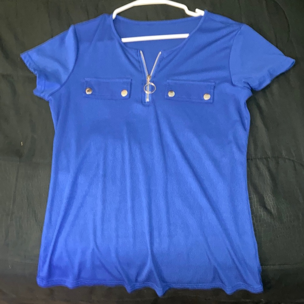 Blue blouse